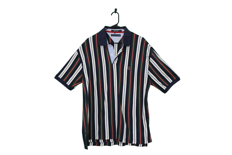 Tommy hilfiger vertical striped shirt sales