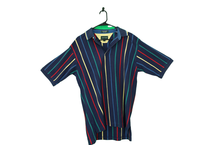 Hunt clup striped polo