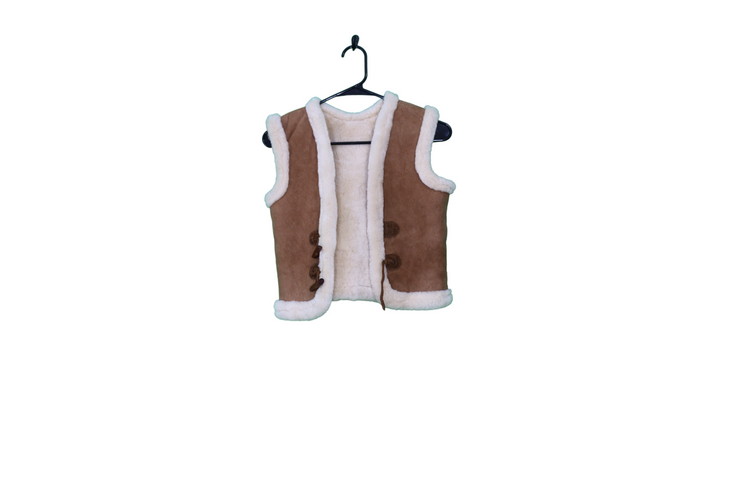faux fur vest