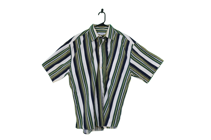 Tribute striped button up